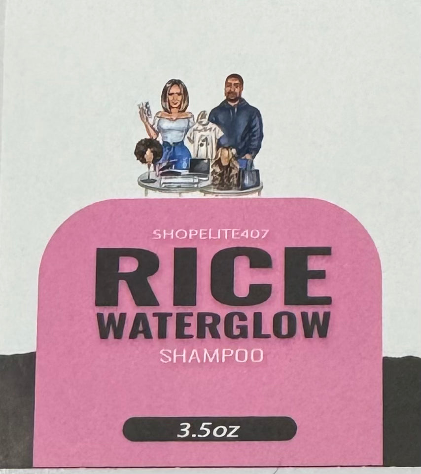 Rice Water GLOW Shampoo (Custom Scent)