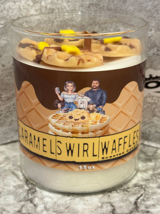 "Caramel Swirl Waffles" Scented Candle