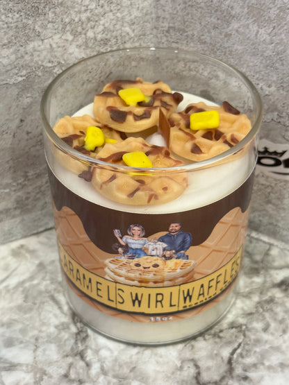 "Caramel Swirl Waffles" Scented Candle