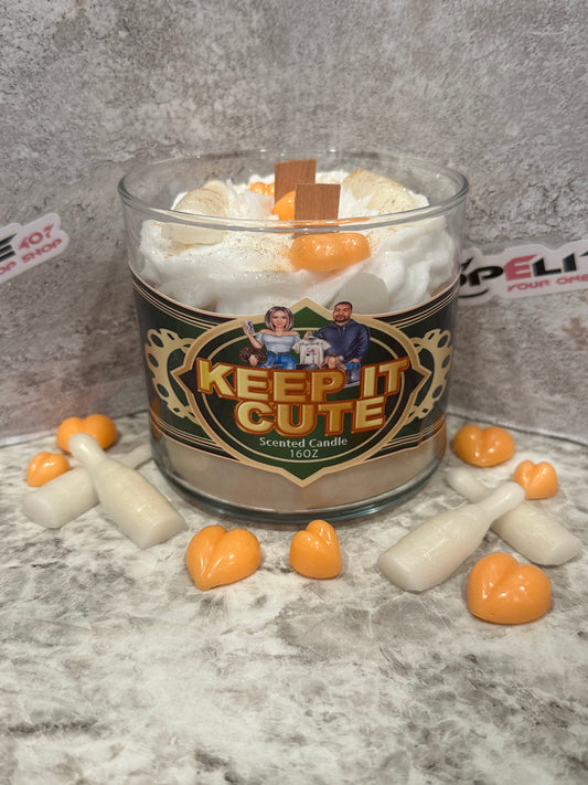 "Keep It Cute" Scented Candle