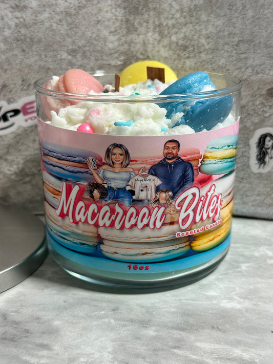 Macaroon Bites " Scented Candle"