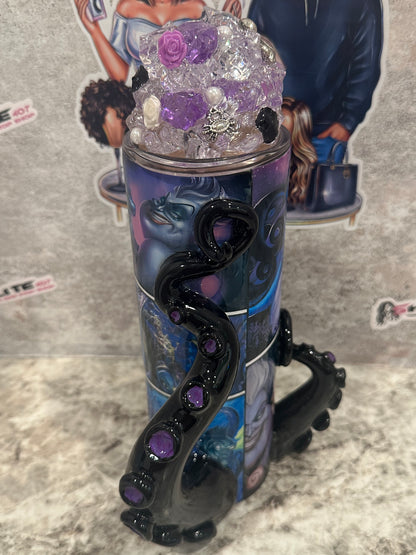 Ursula 3D 20oz With Ice Topper Custom Tumbler