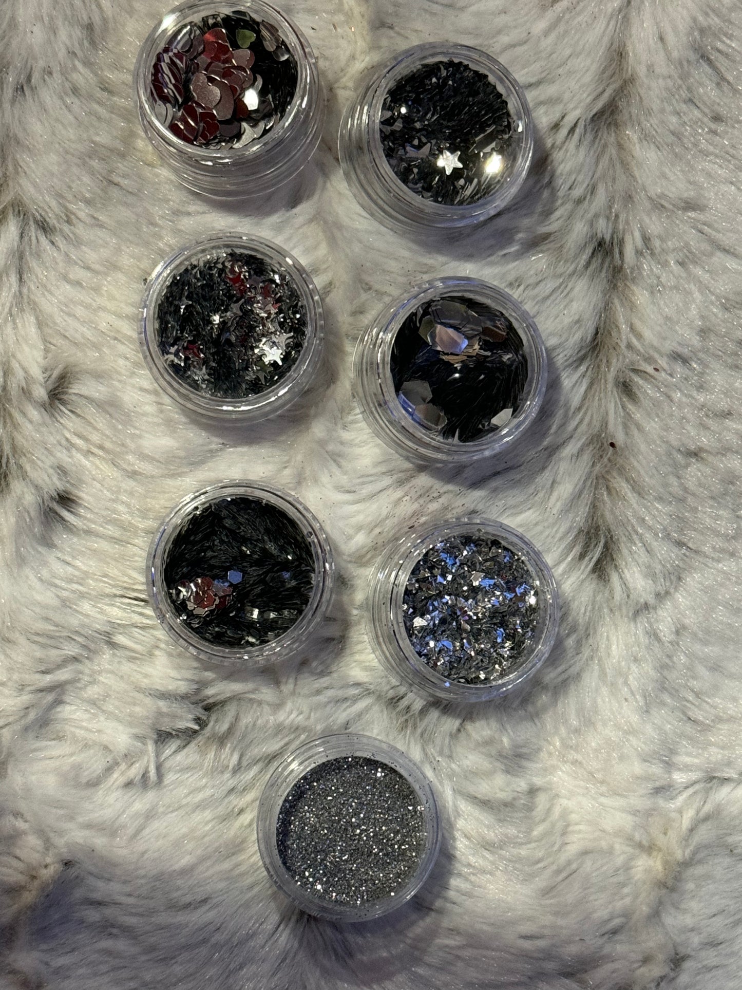 Silver Loose Glitters