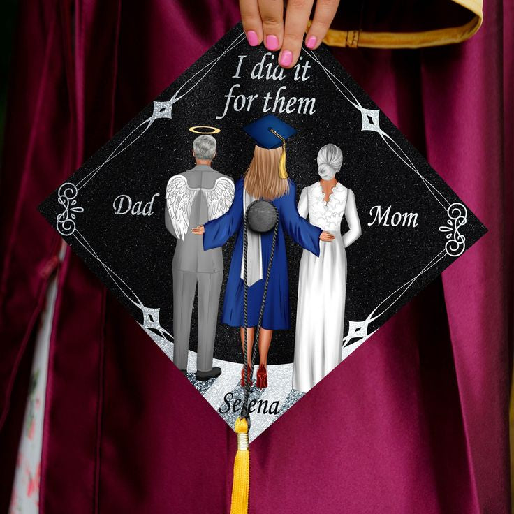 Custom Graduation Cap Insert