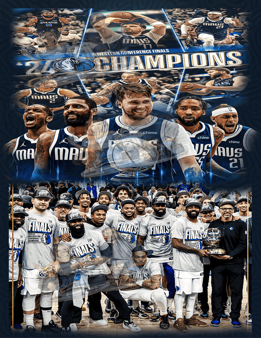 D A L L A S  M A V S 2024 CHAMPIONS(DIGITAL FILE