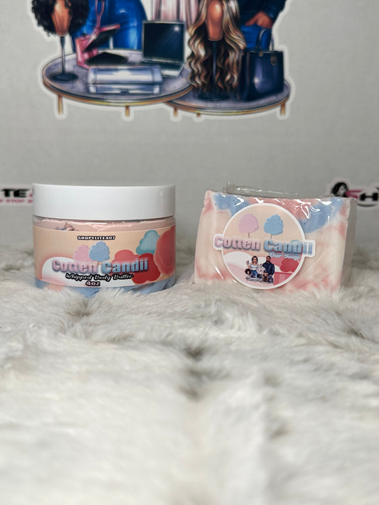 Cotten Candii Whipped Body Butter Set