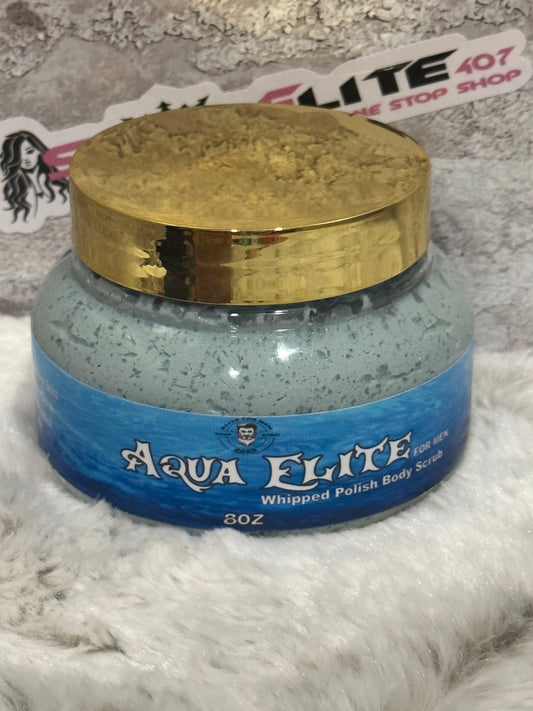 "Aqua Elite For Men" Whipped Body Polish Scrub