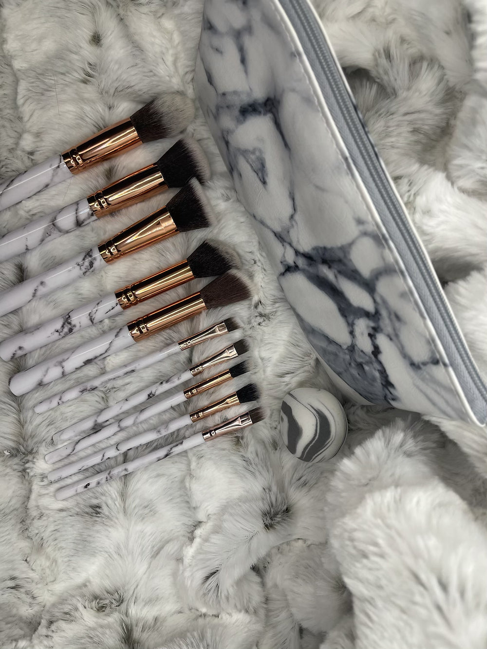 Marble Brush Set