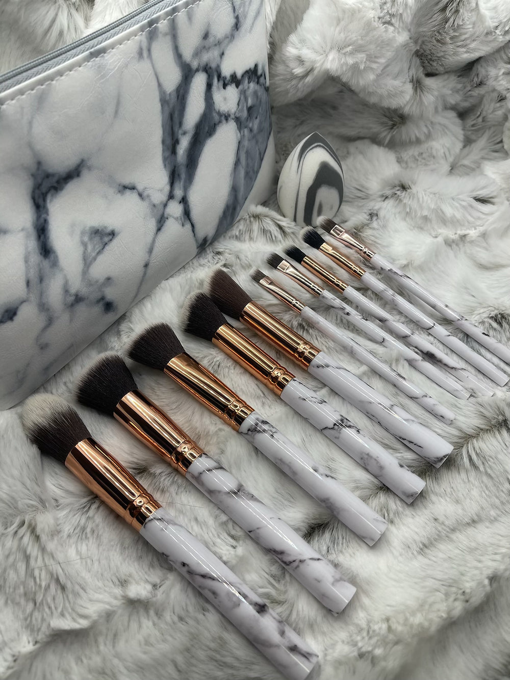 Marble Brush Set