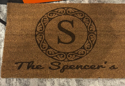 Custom front door Mat