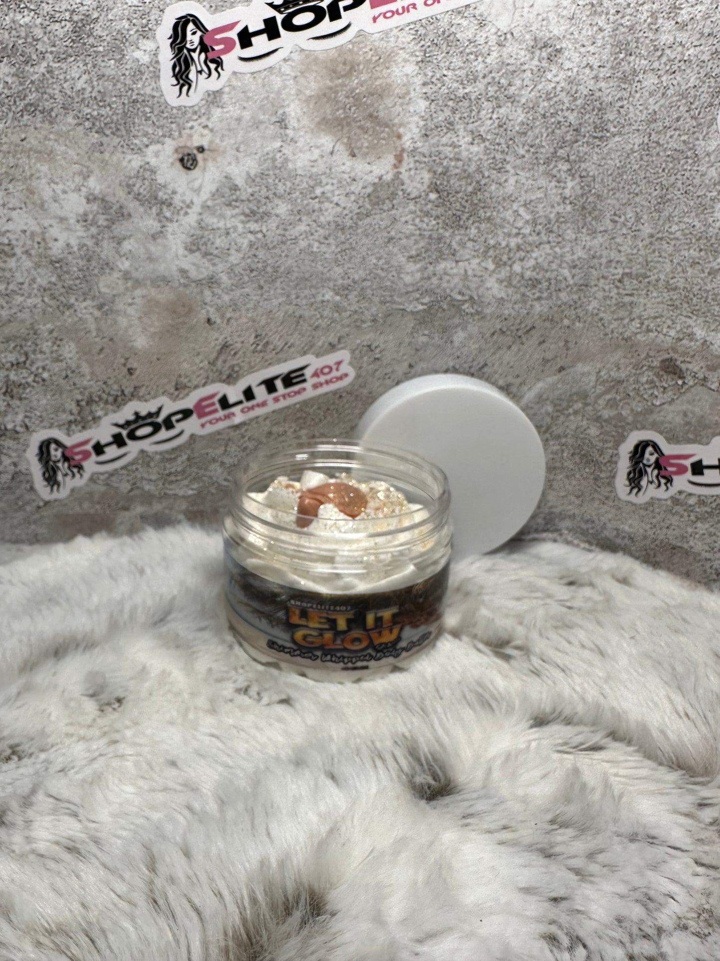 Let It Glow Girl Whipped Shimmer Body Butter