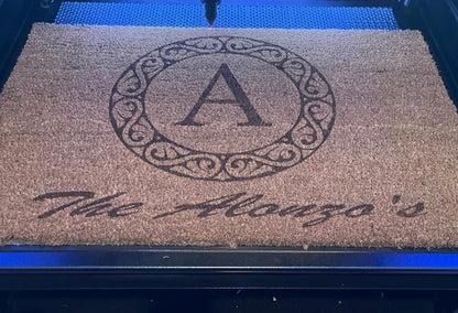 Custom front door Mat