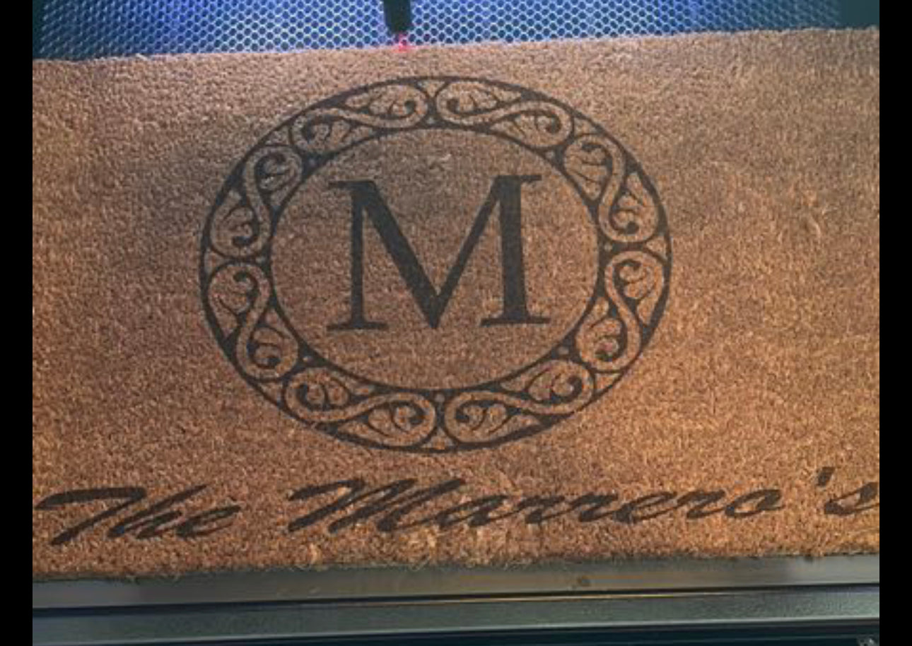 Custom front door Mat